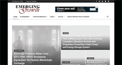 Desktop Screenshot of emerginggrowth.com